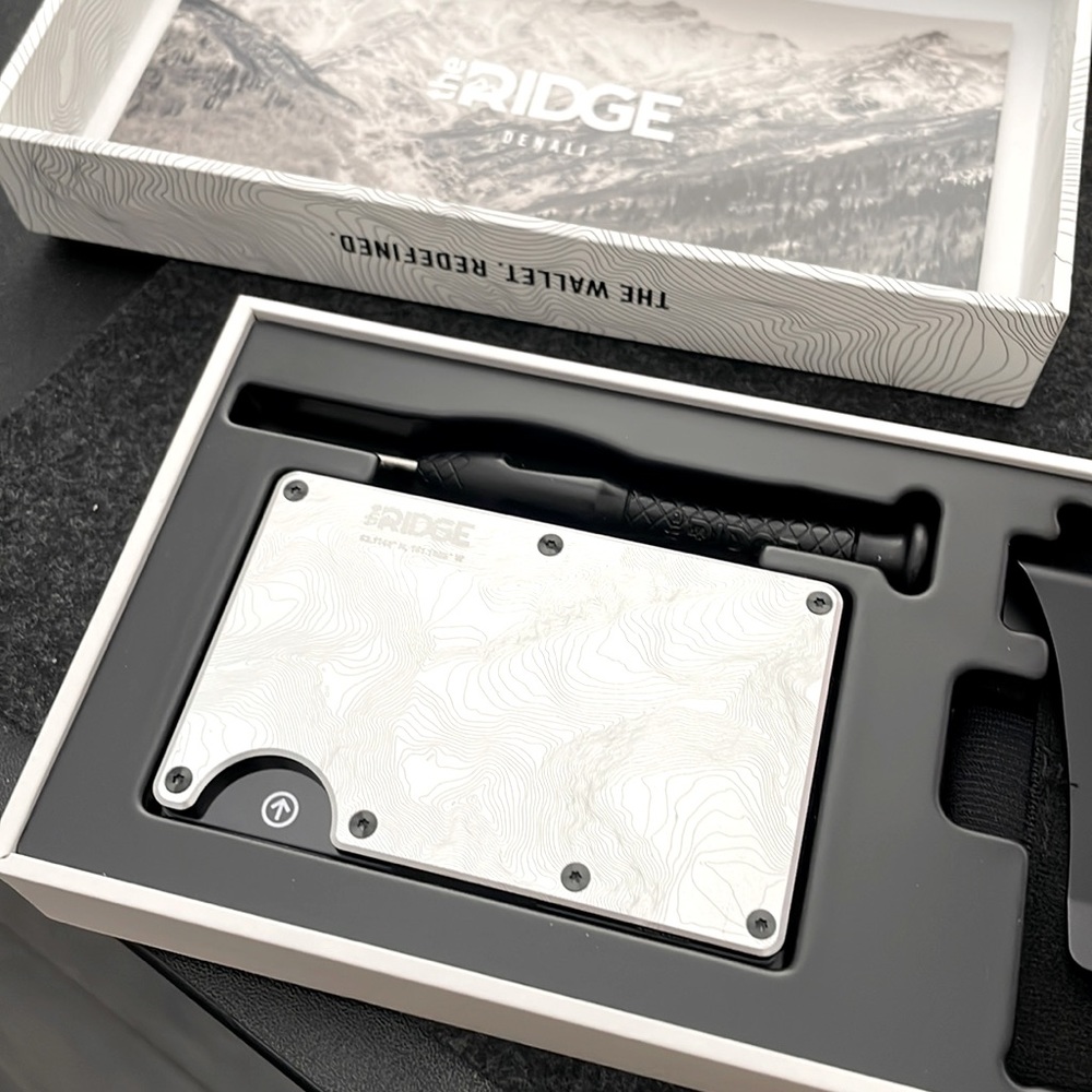 The Ridge Denali Topography Wallet